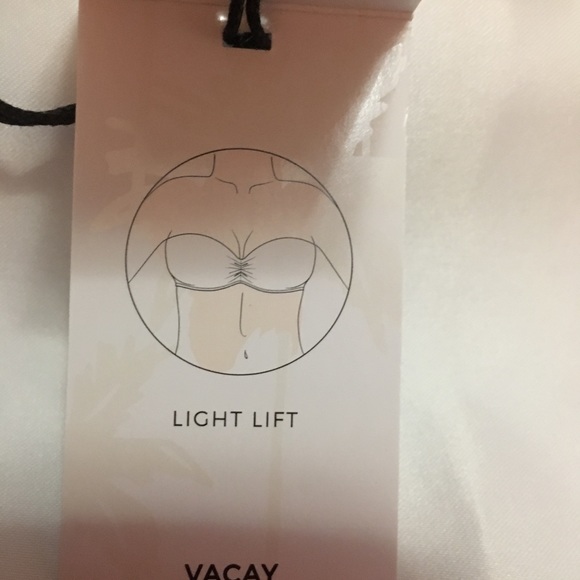 Shade & Shore Bikini Top 32DD  Palm Leaf  New - Picture 4 of 4